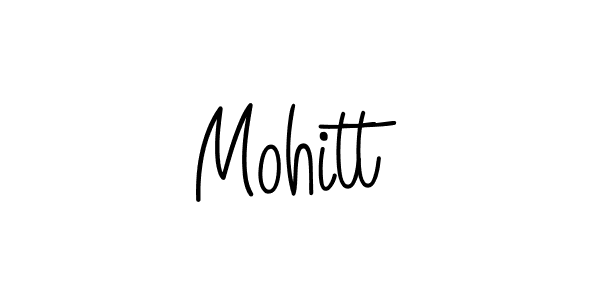 Make a beautiful signature design for name Mohitt. With this signature (Angelique-Rose-font-FFP) style, you can create a handwritten signature for free. Mohitt signature style 5 images and pictures png