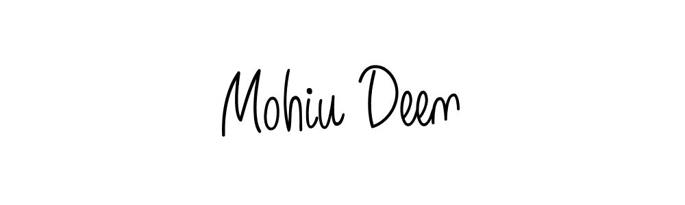 It looks lik you need a new signature style for name Mohiu Deen. Design unique handwritten (Angelique-Rose-font-FFP) signature with our free signature maker in just a few clicks. Mohiu Deen signature style 5 images and pictures png