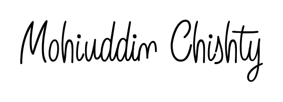 Practice writing Mohiuddin Chishty with the flow of Angelique-Rose-font-FFP lettering. A fantastic source of inspiration for developing your personal signature style. Mohiuddin Chishty signature style 5 images and pictures png