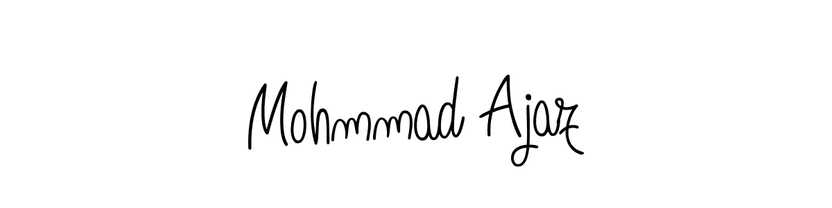 It looks lik you need a new signature style for name Mohmmad Ajaz. Design unique handwritten (Angelique-Rose-font-FFP) signature with our free signature maker in just a few clicks. Mohmmad Ajaz signature style 5 images and pictures png