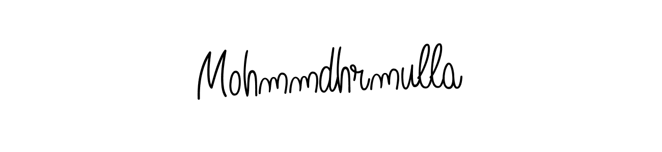 Mohmmdhrmulla stylish signature style. Best Handwritten Sign (Angelique-Rose-font-FFP) for my name. Handwritten Signature Collection Ideas for my name Mohmmdhrmulla. Mohmmdhrmulla signature style 5 images and pictures png