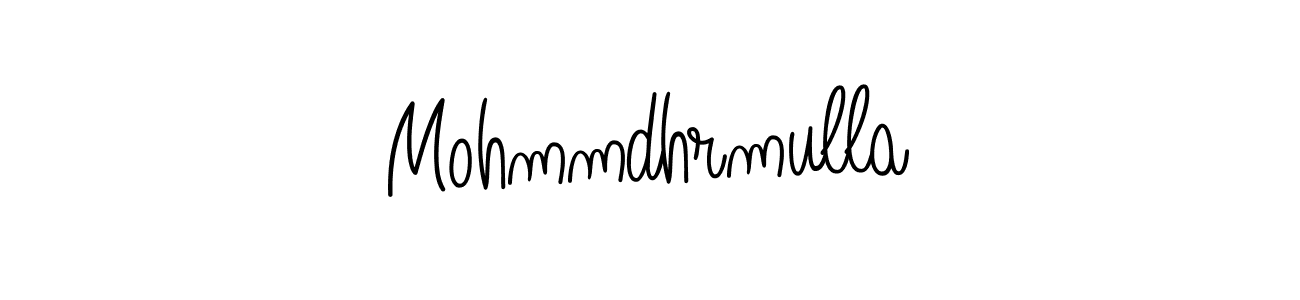 Mohmmdhrmulla stylish signature style. Best Handwritten Sign (Angelique-Rose-font-FFP) for my name. Handwritten Signature Collection Ideas for my name Mohmmdhrmulla. Mohmmdhrmulla signature style 5 images and pictures png