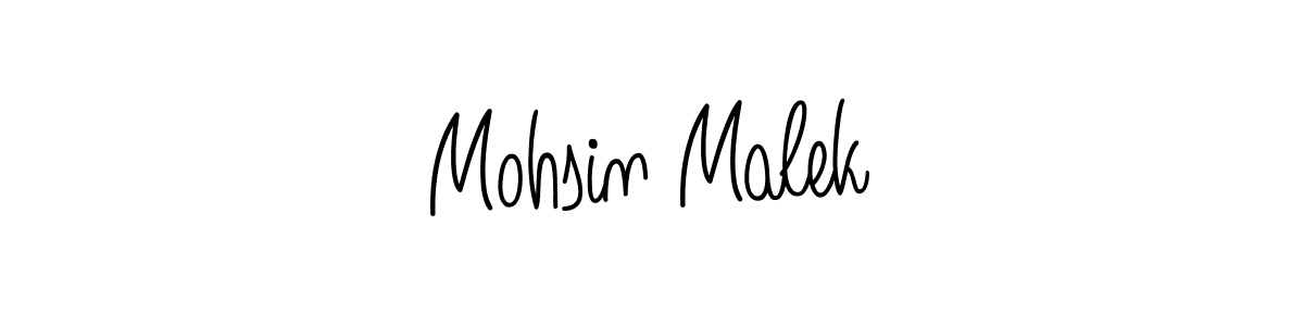 Also we have Mohsin Malek name is the best signature style. Create professional handwritten signature collection using Angelique-Rose-font-FFP autograph style. Mohsin Malek signature style 5 images and pictures png