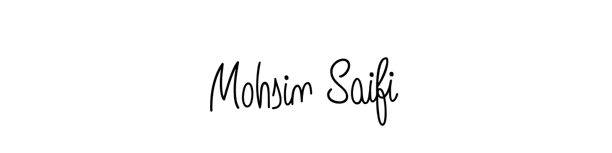 Also we have Mohsin Saifi name is the best signature style. Create professional handwritten signature collection using Angelique-Rose-font-FFP autograph style. Mohsin Saifi signature style 5 images and pictures png