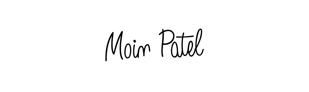 if you are searching for the best signature style for your name Moin Patel. so please give up your signature search. here we have designed multiple signature styles  using Angelique-Rose-font-FFP. Moin Patel signature style 5 images and pictures png