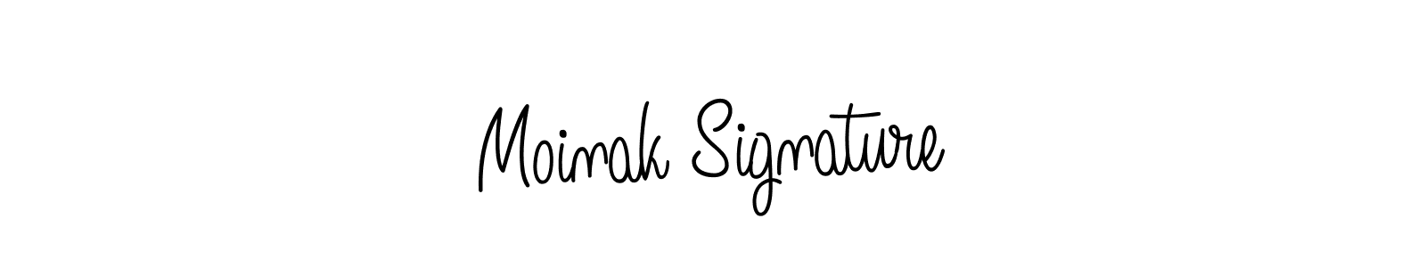How to make Moinak Signature signature? Angelique-Rose-font-FFP is a professional autograph style. Create handwritten signature for Moinak Signature name. Moinak Signature signature style 5 images and pictures png