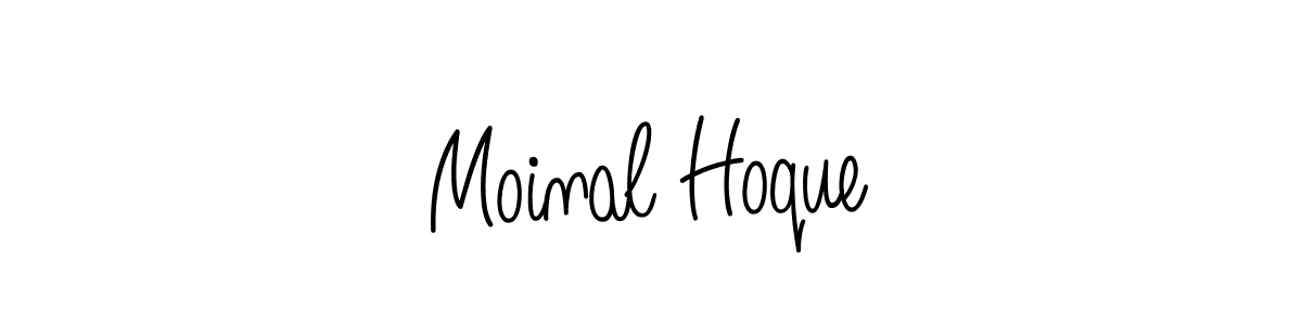 Create a beautiful signature design for name Moinal Hoque. With this signature (Angelique-Rose-font-FFP) fonts, you can make a handwritten signature for free. Moinal Hoque signature style 5 images and pictures png