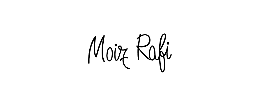 Also we have Moiz Rafi name is the best signature style. Create professional handwritten signature collection using Angelique-Rose-font-FFP autograph style. Moiz Rafi signature style 5 images and pictures png