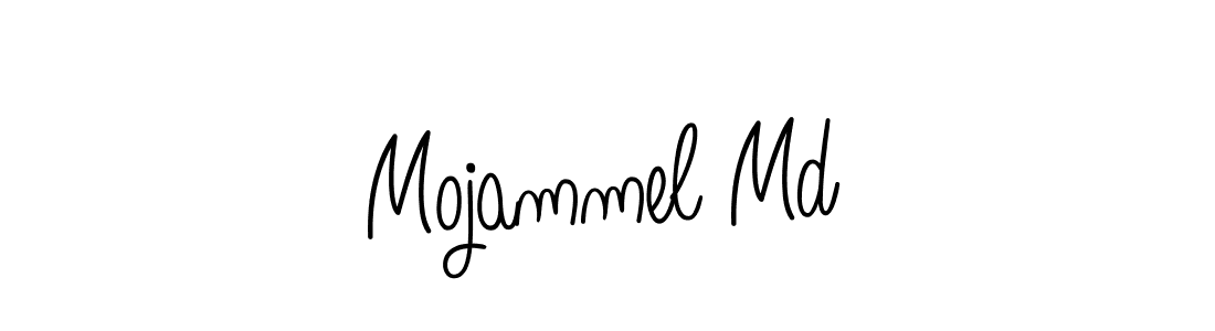 How to make Mojammel Md signature? Angelique-Rose-font-FFP is a professional autograph style. Create handwritten signature for Mojammel Md name. Mojammel Md signature style 5 images and pictures png