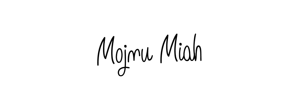 Create a beautiful signature design for name Mojnu Miah. With this signature (Angelique-Rose-font-FFP) fonts, you can make a handwritten signature for free. Mojnu Miah signature style 5 images and pictures png