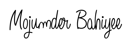 Stand out with a creative autograph for Mojumder Bahiyee. The Angelique-Rose-font-FFP styling blends modern aesthetics with classic signature flourishes. Mojumder Bahiyee signature style 5 images and pictures png