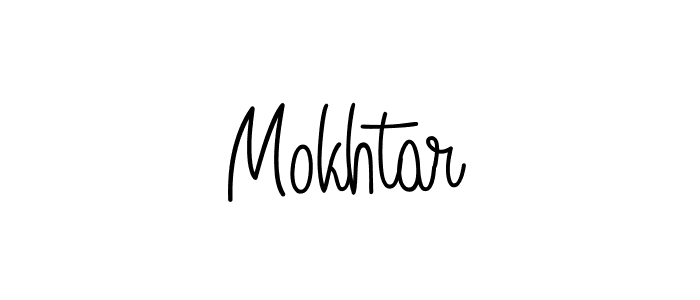 The best way (Angelique-Rose-font-FFP) to make a short signature is to pick only two or three words in your name. The name Mokhtar include a total of six letters. For converting this name. Mokhtar signature style 5 images and pictures png