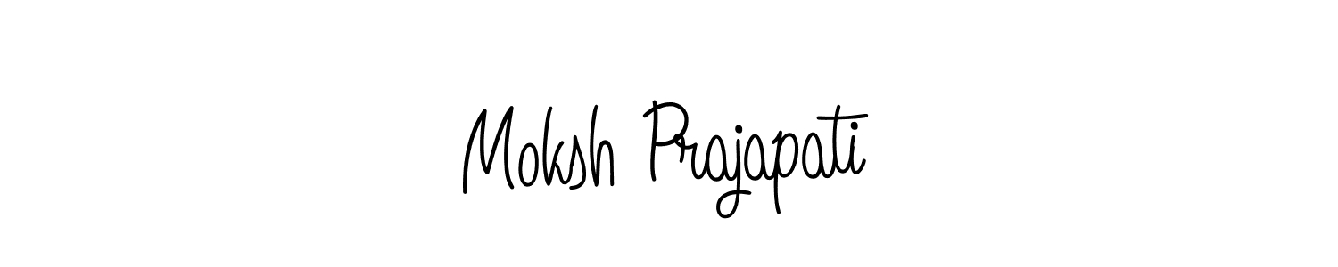 Here are the top 10 professional signature styles for the name Moksh Prajapati. These are the best autograph styles you can use for your name. Moksh Prajapati signature style 5 images and pictures png