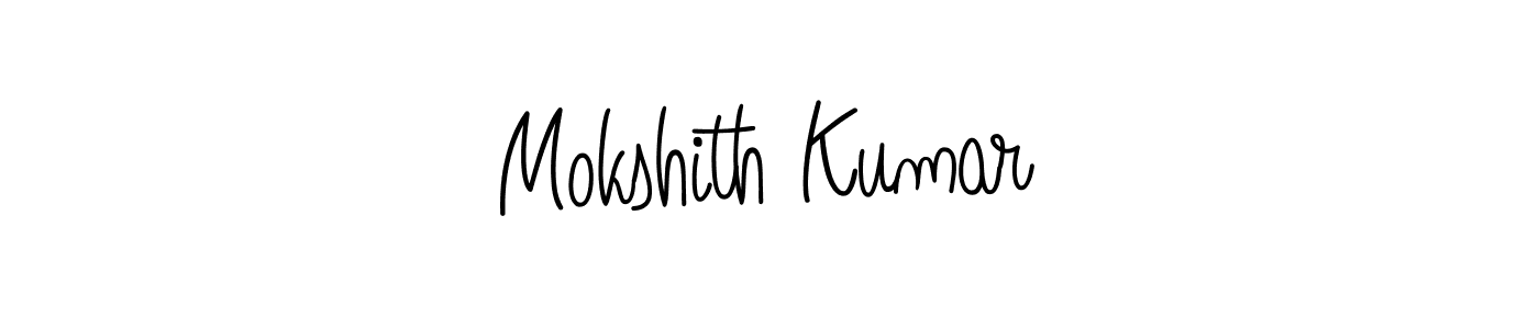 You can use this online signature creator to create a handwritten signature for the name Mokshith Kumar. This is the best online autograph maker. Mokshith Kumar signature style 5 images and pictures png