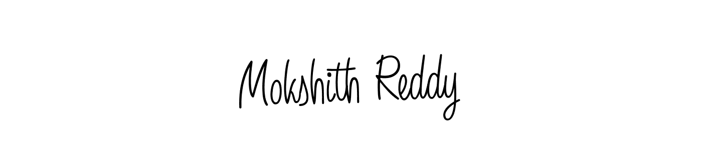 How to Draw Mokshith Reddy signature style? Angelique-Rose-font-FFP is a latest design signature styles for name Mokshith Reddy. Mokshith Reddy signature style 5 images and pictures png