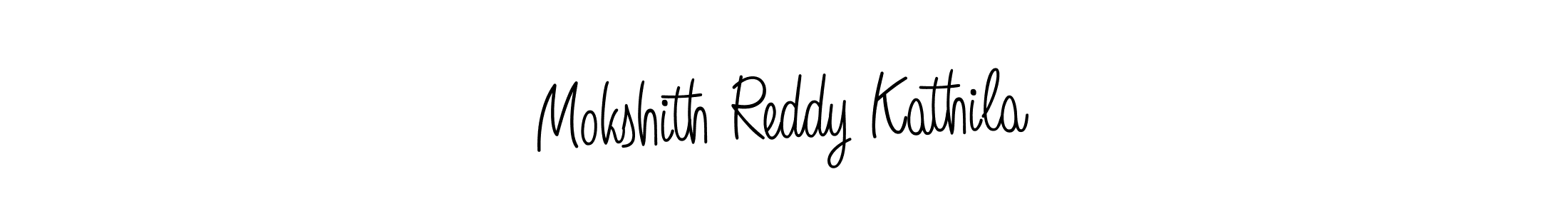Also You can easily find your signature by using the search form. We will create Mokshith Reddy Kathila name handwritten signature images for you free of cost using Angelique-Rose-font-FFP sign style. Mokshith Reddy Kathila signature style 5 images and pictures png