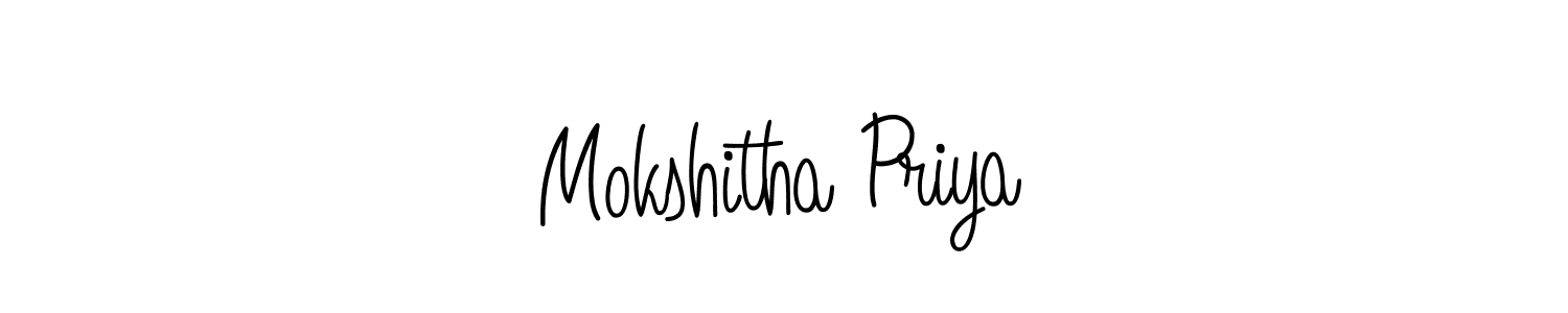 Check out images of Autograph of Mokshitha Priya name. Actor Mokshitha Priya Signature Style. Angelique-Rose-font-FFP is a professional sign style online. Mokshitha Priya signature style 5 images and pictures png