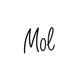 You should practise on your own different ways (Angelique-Rose-font-FFP) to write your name (Mol) in signature. don't let someone else do it for you. Mol signature style 5 images and pictures png