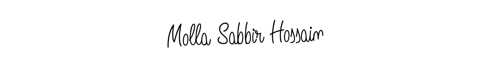 Once you've used our free online signature maker to create your best signature Angelique-Rose-font-FFP style, it's time to enjoy all of the benefits that Molla Sabbir Hossain name signing documents. Molla Sabbir Hossain signature style 5 images and pictures png