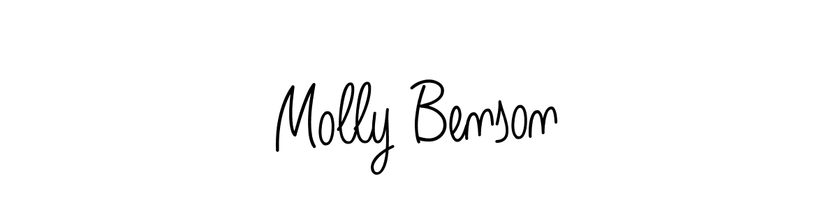 Once you've used our free online signature maker to create your best signature Angelique-Rose-font-FFP style, it's time to enjoy all of the benefits that Molly Benson name signing documents. Molly Benson signature style 5 images and pictures png