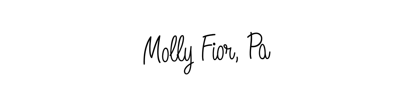 It looks lik you need a new signature style for name Molly Fior, Pa. Design unique handwritten (Angelique-Rose-font-FFP) signature with our free signature maker in just a few clicks. Molly Fior, Pa signature style 5 images and pictures png