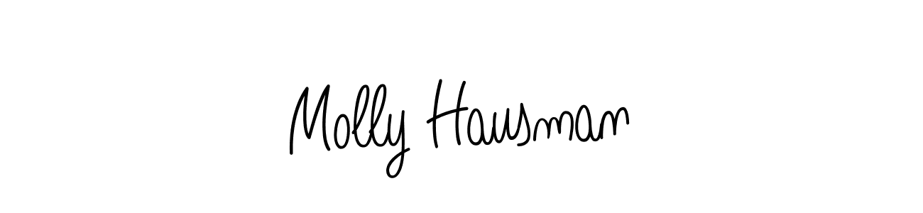 How to make Molly Hausman signature? Angelique-Rose-font-FFP is a professional autograph style. Create handwritten signature for Molly Hausman name. Molly Hausman signature style 5 images and pictures png