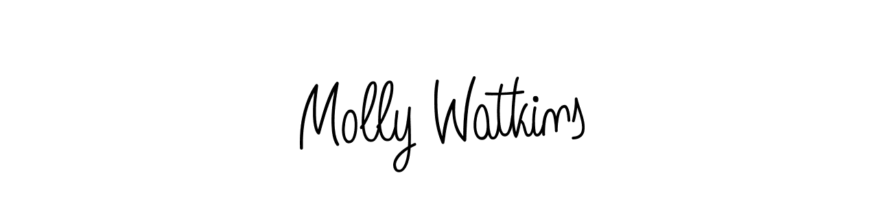 Angelique-Rose-font-FFP is a professional signature style that is perfect for those who want to add a touch of class to their signature. It is also a great choice for those who want to make their signature more unique. Get Molly Watkins name to fancy signature for free. Molly Watkins signature style 5 images and pictures png