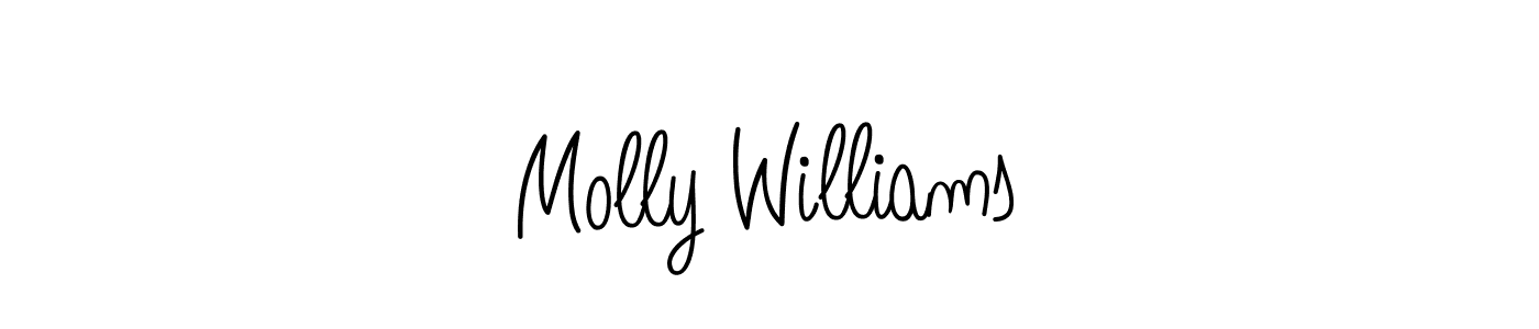 You can use this online signature creator to create a handwritten signature for the name Molly Williams. This is the best online autograph maker. Molly Williams signature style 5 images and pictures png