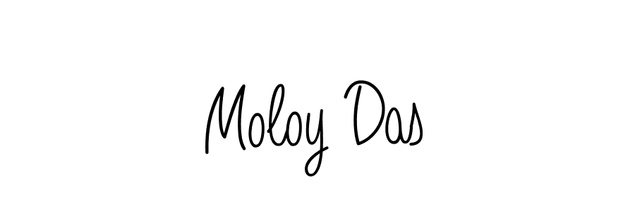 Create a beautiful signature design for name Moloy Das. With this signature (Angelique-Rose-font-FFP) fonts, you can make a handwritten signature for free. Moloy Das signature style 5 images and pictures png