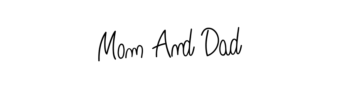 Make a short Mom And Dad signature style. Manage your documents anywhere anytime using Angelique-Rose-font-FFP. Create and add eSignatures, submit forms, share and send files easily. Mom And Dad signature style 5 images and pictures png