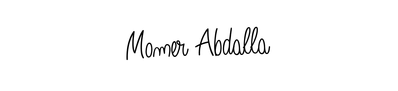 This is the best signature style for the Momer Abdalla name. Also you like these signature font (Angelique-Rose-font-FFP). Mix name signature. Momer Abdalla signature style 5 images and pictures png