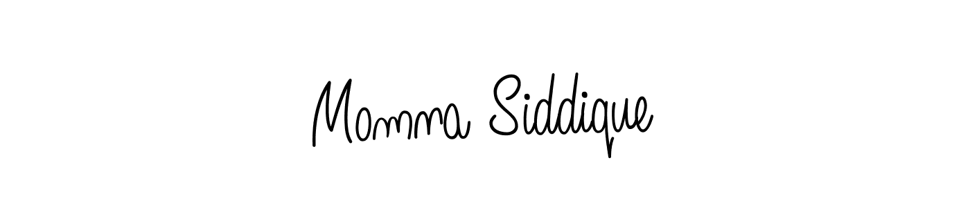 This is the best signature style for the Momna Siddique name. Also you like these signature font (Angelique-Rose-font-FFP). Mix name signature. Momna Siddique signature style 5 images and pictures png