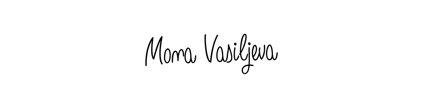 You can use this online signature creator to create a handwritten signature for the name Mona Vasiljeva. This is the best online autograph maker. Mona Vasiljeva signature style 5 images and pictures png