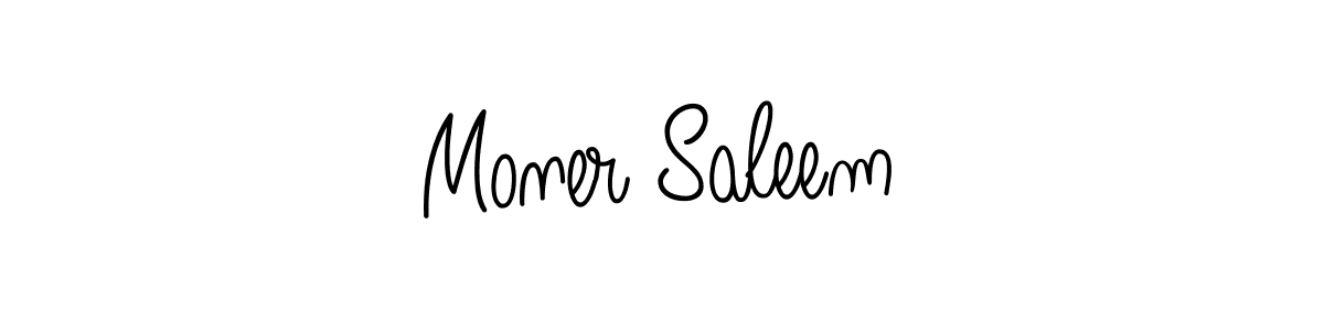 Make a short Moner Saleem signature style. Manage your documents anywhere anytime using Angelique-Rose-font-FFP. Create and add eSignatures, submit forms, share and send files easily. Moner Saleem signature style 5 images and pictures png