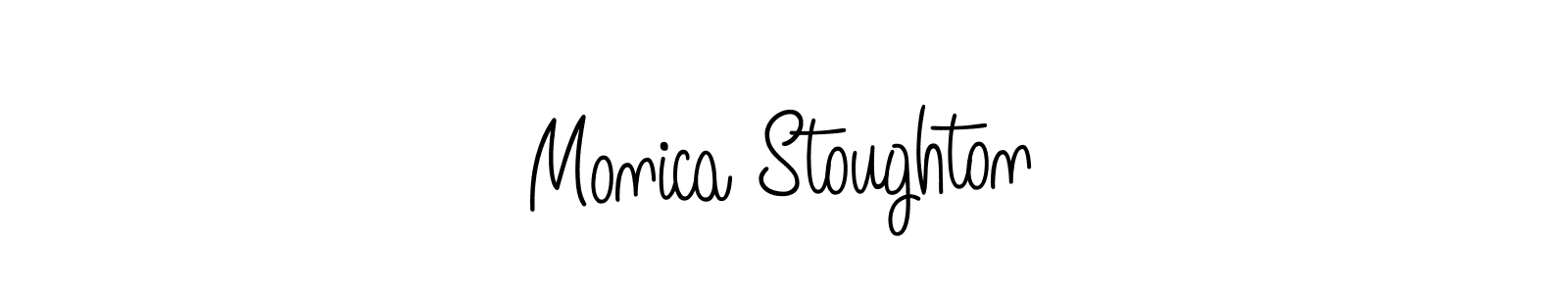 Once you've used our free online signature maker to create your best signature Angelique-Rose-font-FFP style, it's time to enjoy all of the benefits that Monica Stoughton name signing documents. Monica Stoughton signature style 5 images and pictures png