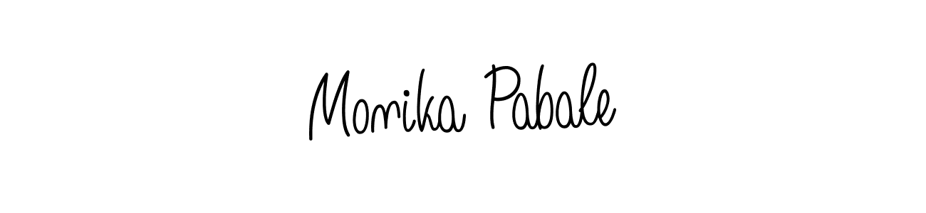 Also we have Monika Pabale name is the best signature style. Create professional handwritten signature collection using Angelique-Rose-font-FFP autograph style. Monika Pabale signature style 5 images and pictures png