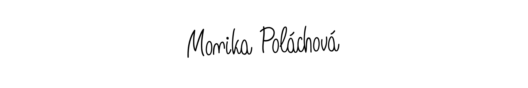 Here are the top 10 professional signature styles for the name Monika Poláchová. These are the best autograph styles you can use for your name. Monika Poláchová signature style 5 images and pictures png