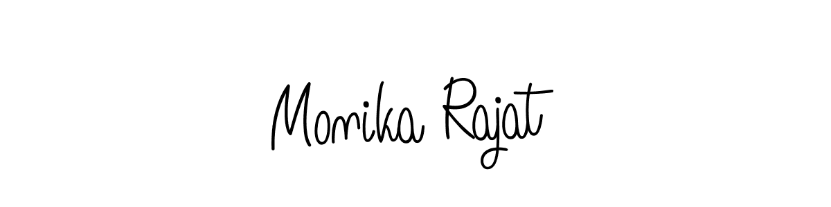 Once you've used our free online signature maker to create your best signature Angelique-Rose-font-FFP style, it's time to enjoy all of the benefits that Monika Rajat name signing documents. Monika Rajat signature style 5 images and pictures png