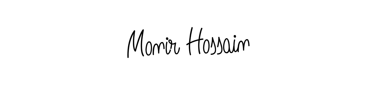 Make a short Monir Hossain signature style. Manage your documents anywhere anytime using Angelique-Rose-font-FFP. Create and add eSignatures, submit forms, share and send files easily. Monir Hossain signature style 5 images and pictures png