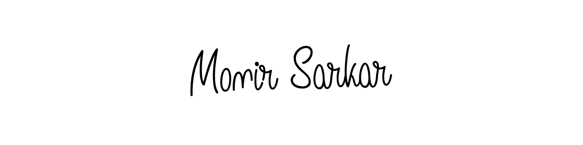This is the best signature style for the Monir Sarkar name. Also you like these signature font (Angelique-Rose-font-FFP). Mix name signature. Monir Sarkar signature style 5 images and pictures png