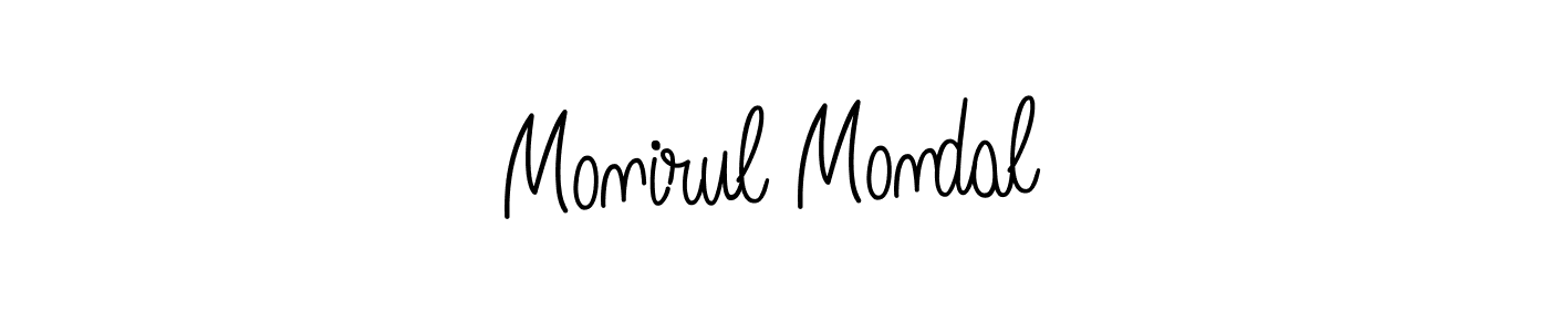 Also we have Monirul Mondal name is the best signature style. Create professional handwritten signature collection using Angelique-Rose-font-FFP autograph style. Monirul Mondal signature style 5 images and pictures png