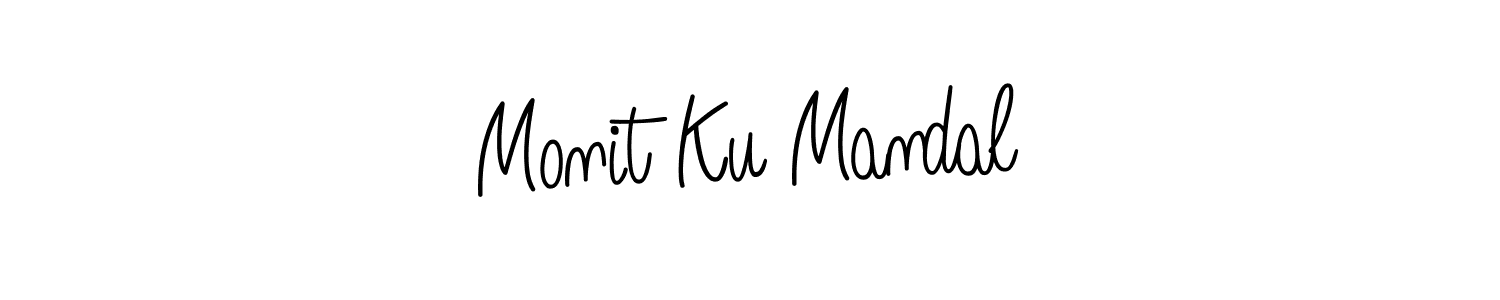 Make a beautiful signature design for name Monit Ku Mandal. Use this online signature maker to create a handwritten signature for free. Monit Ku Mandal signature style 5 images and pictures png