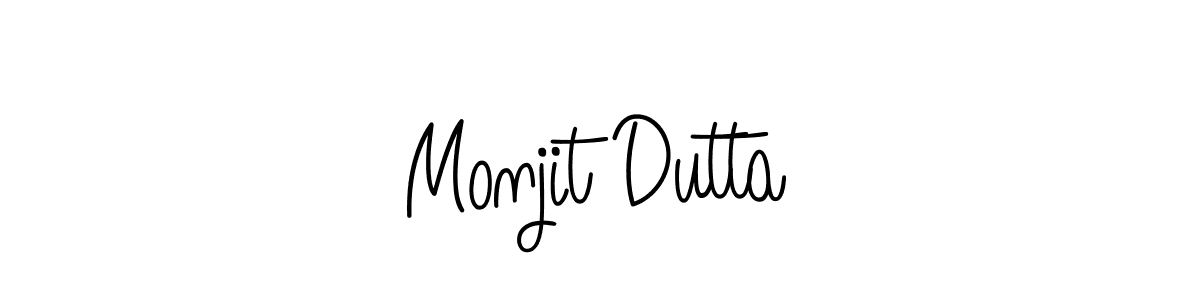 Also You can easily find your signature by using the search form. We will create Monjit Dutta name handwritten signature images for you free of cost using Angelique-Rose-font-FFP sign style. Monjit Dutta signature style 5 images and pictures png