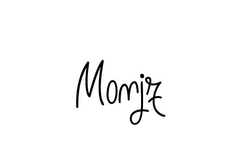 Once you've used our free online signature maker to create your best signature Angelique-Rose-font-FFP style, it's time to enjoy all of the benefits that Monjz name signing documents. Monjz signature style 5 images and pictures png