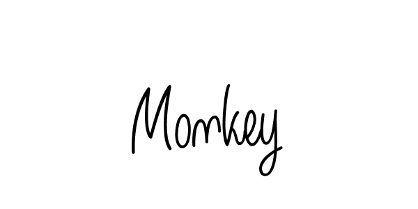 Design your own signature with our free online signature maker. With this signature software, you can create a handwritten (Angelique-Rose-font-FFP) signature for name Monkey. Monkey signature style 5 images and pictures png