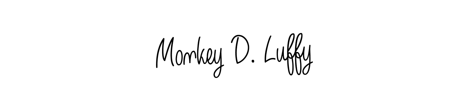 Use a signature maker to create a handwritten signature online. With this signature software, you can design (Angelique-Rose-font-FFP) your own signature for name Monkey D. Luffy. Monkey D. Luffy signature style 5 images and pictures png