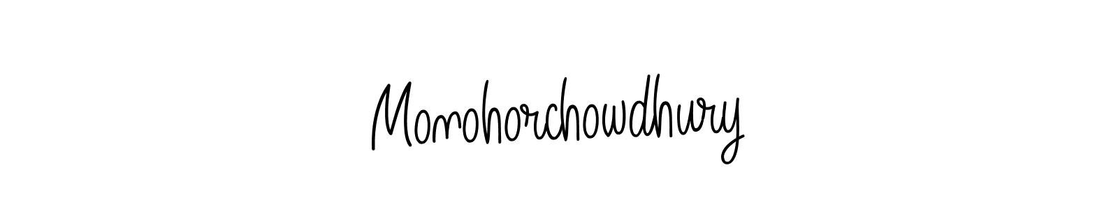 Once you've used our free online signature maker to create your best signature Angelique-Rose-font-FFP style, it's time to enjoy all of the benefits that Monohorchowdhury name signing documents. Monohorchowdhury signature style 5 images and pictures png