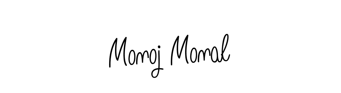 You can use this online signature creator to create a handwritten signature for the name Monoj Monal. This is the best online autograph maker. Monoj Monal signature style 5 images and pictures png