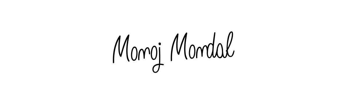 It looks lik you need a new signature style for name Monoj Mondal. Design unique handwritten (Angelique-Rose-font-FFP) signature with our free signature maker in just a few clicks. Monoj Mondal signature style 5 images and pictures png