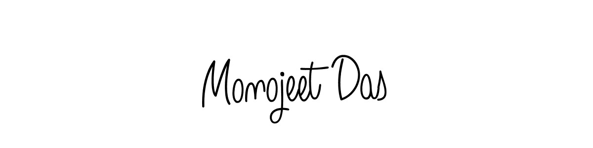 How to make Monojeet Das signature? Angelique-Rose-font-FFP is a professional autograph style. Create handwritten signature for Monojeet Das name. Monojeet Das signature style 5 images and pictures png